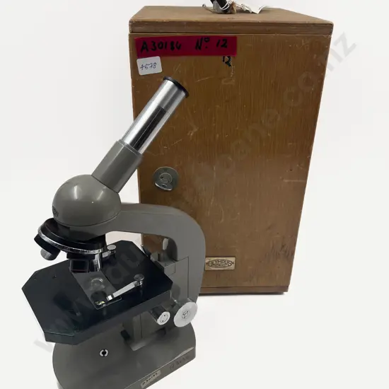 Olympus Slide Microscope with Case