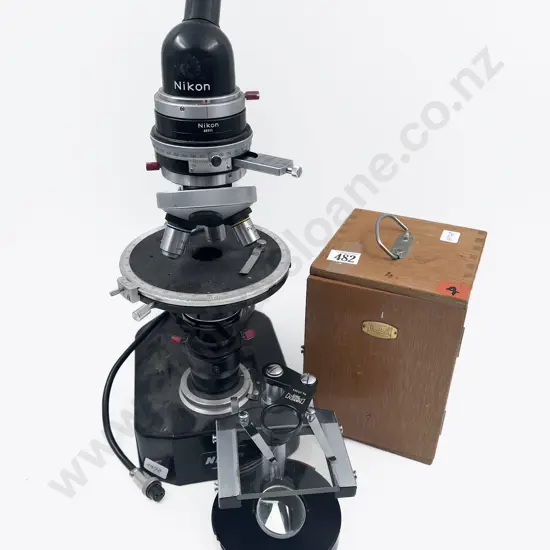 Nikon Microscope together with Other
