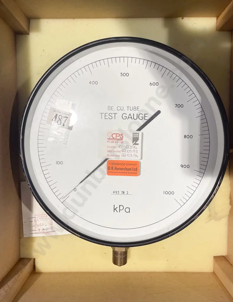 Vintage Test Gauge Image 1++