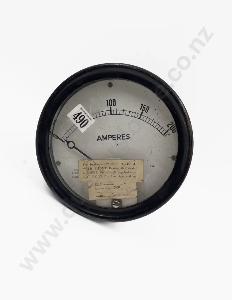 Vintage Amp Meter Image 1++