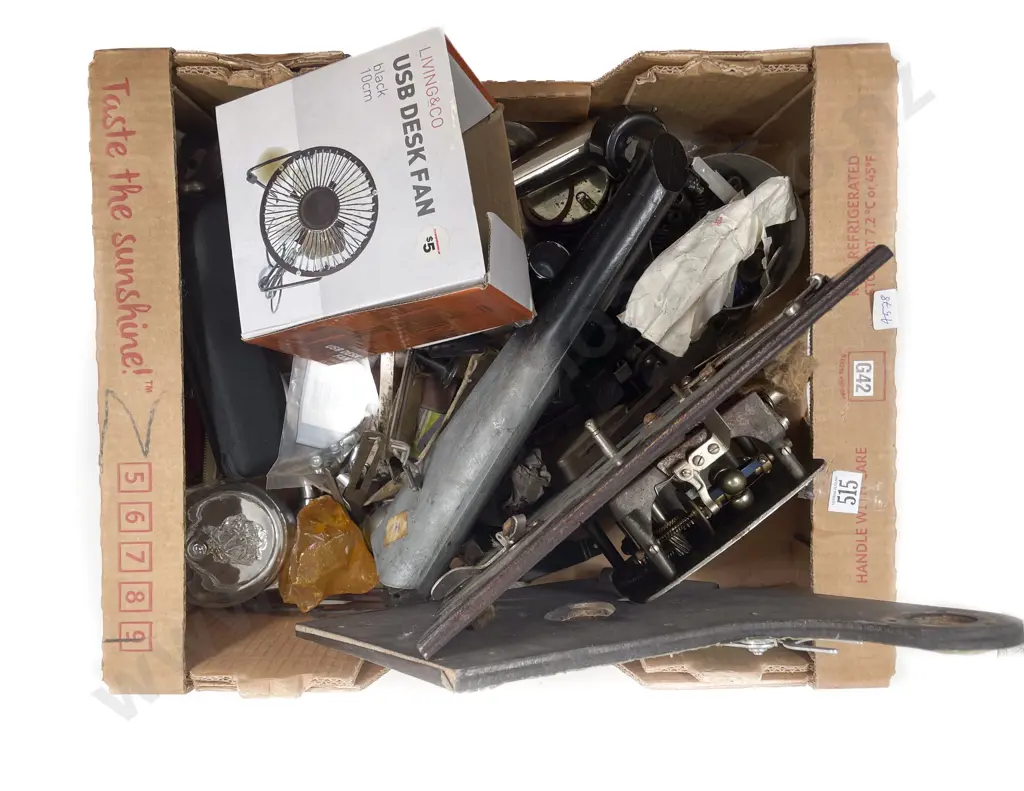 Box of Assorted including Gramophone Parts etc Image 1++