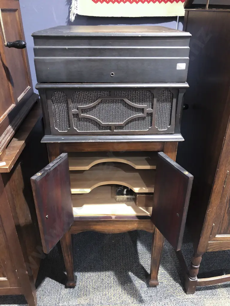 The Cheney Floor Standing Gramophone Image 1++