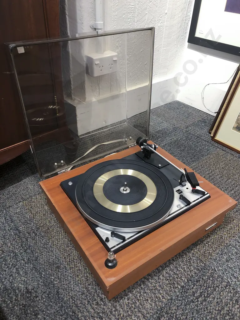 Two Vintage Record Players Image 1++