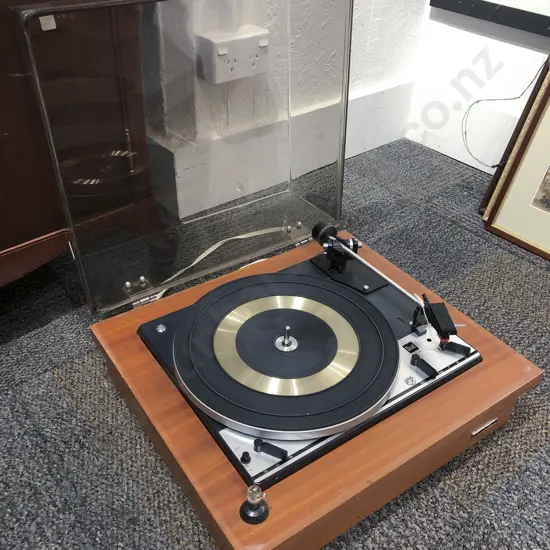 Two Vintage Record Players