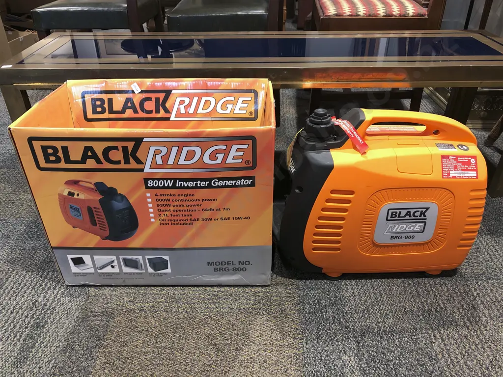 Blackridge 800W Invertor Generator Image 1++