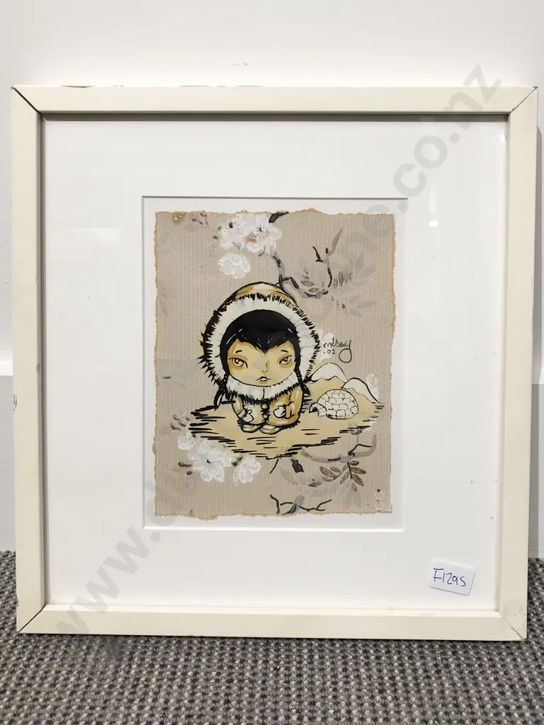 Misery Innuit Caricature - Mixed Media Image 1++