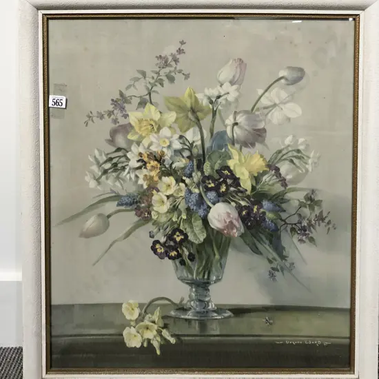Vernon Ward Floral Still Life Print