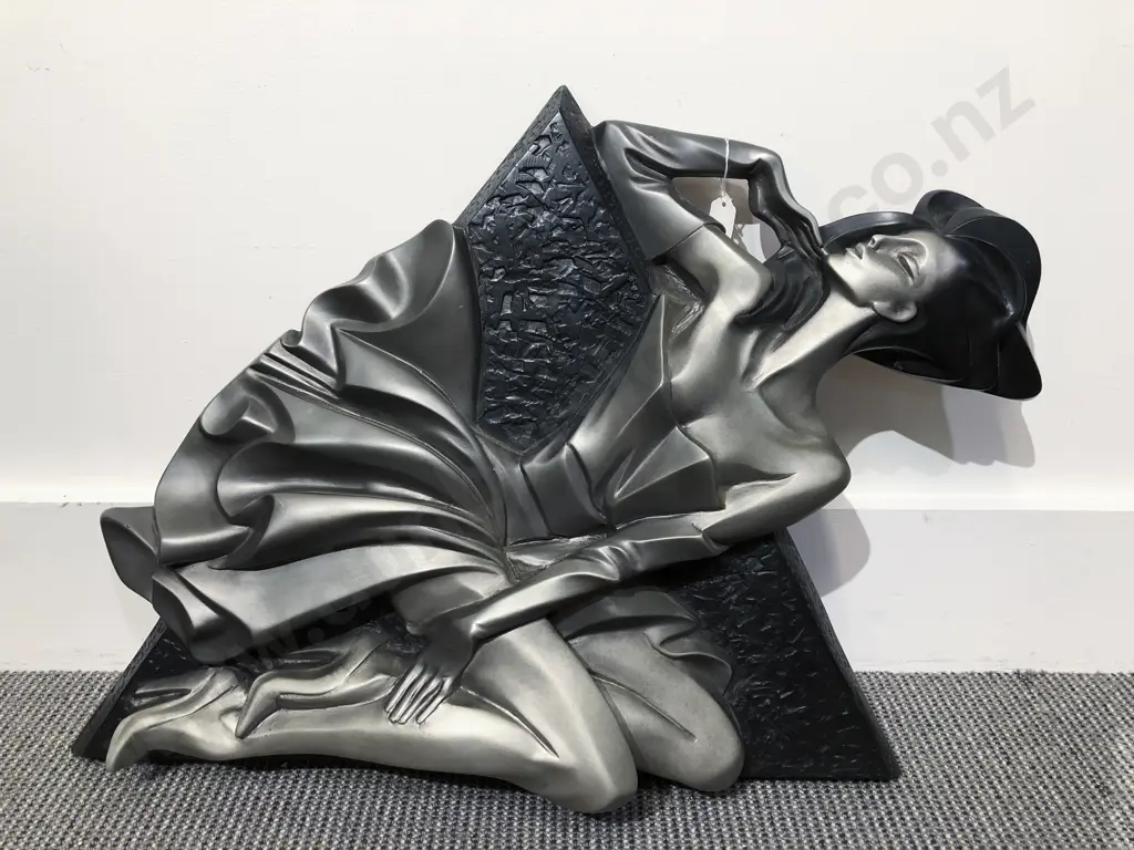 Art Deco Style Figural Wall Hanging Image 1++