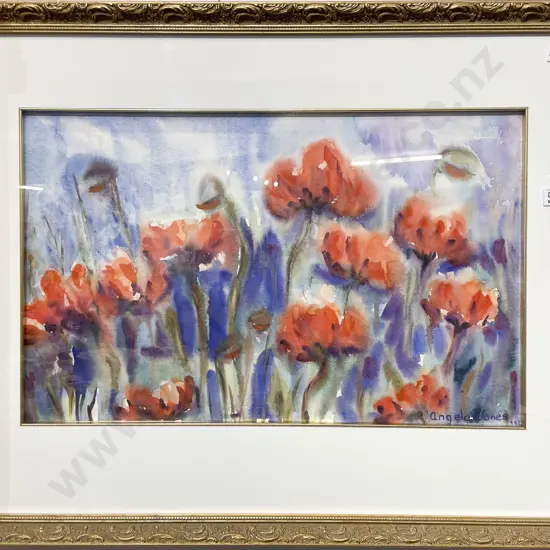 Angela Jones Floral Still Life - Watercolour
