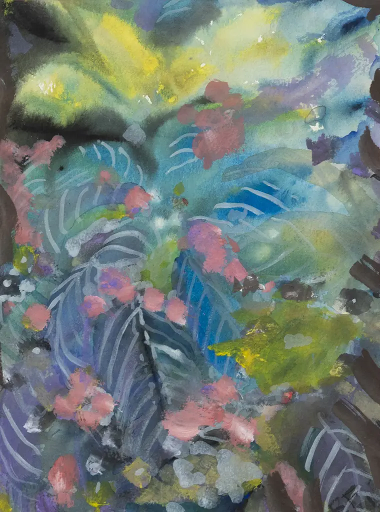 Rossano Fan (1934 - 2014) - Garden Study Image 1++