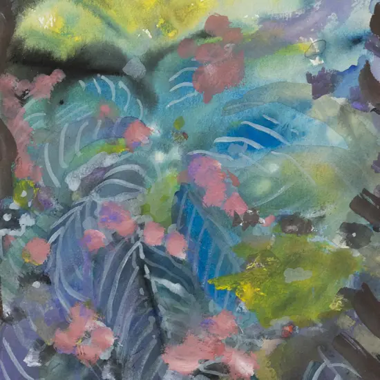 Rossano Fan (1934 - 2014) - Garden Study