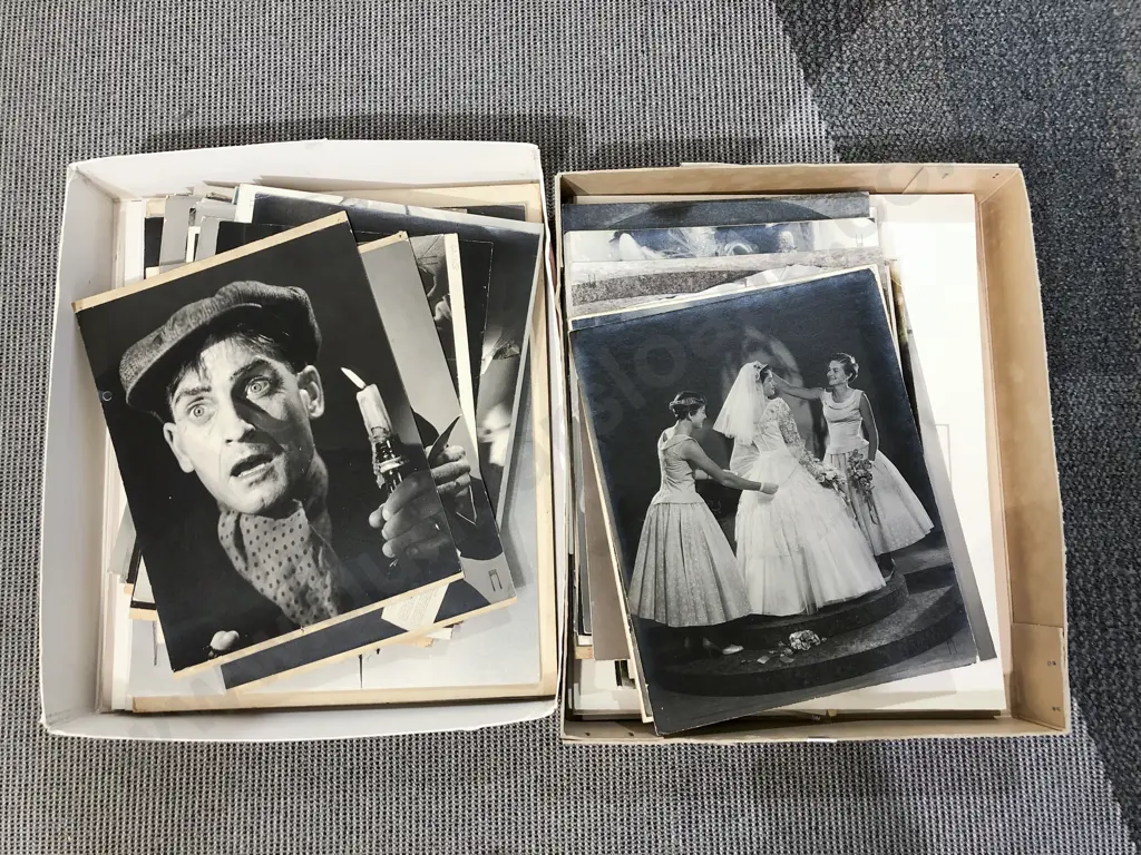 Two Boxes of Assorted Loose Photographic Works Image 1++