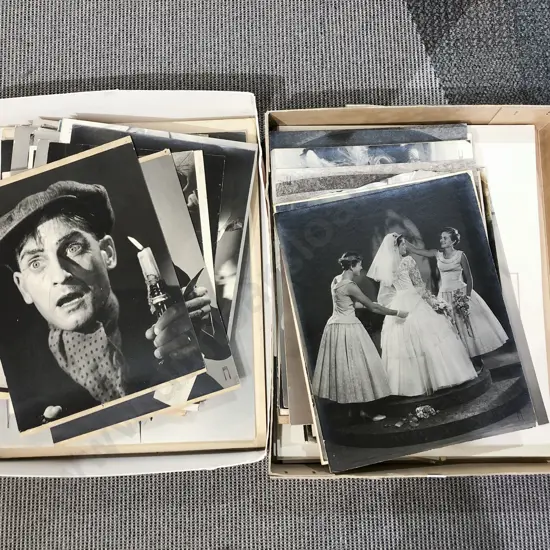 Two Boxes of Assorted Loose Photographic Works