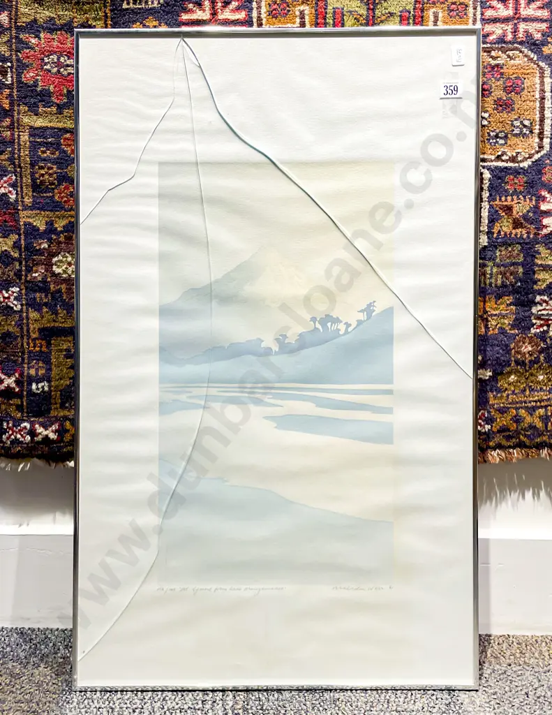 Malcolm Warr "Mt Egmont" Ltd Edition Print Image 1++