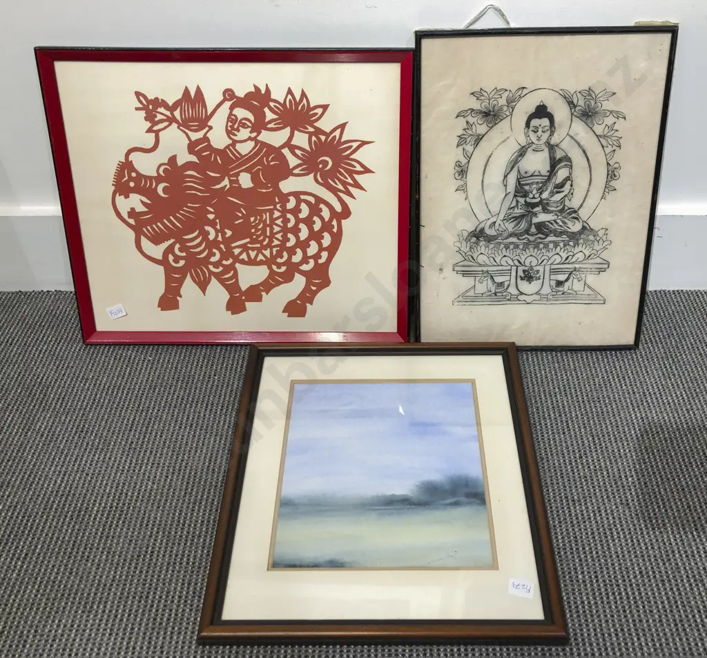 Three Framed Works Image 1++