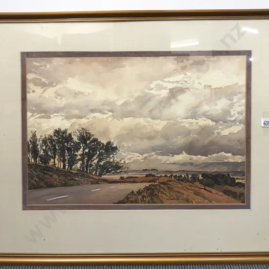 W Barke - Scenic Roadway - W/C