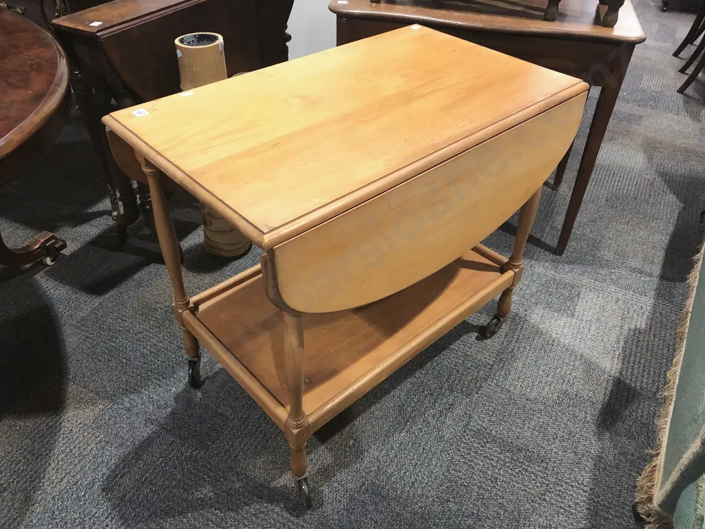 Two Tier Tea Trolley Image 1++
