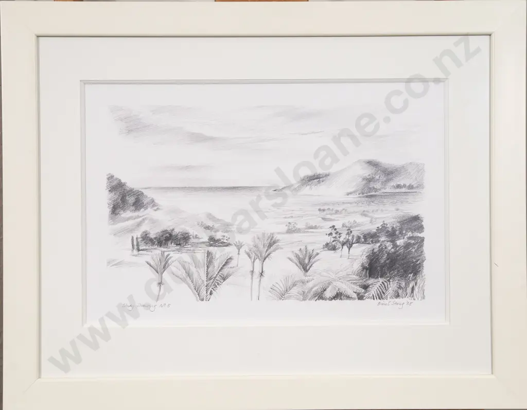 Brian Strong (b 1945) - Study Drawing No 5 Image 1++