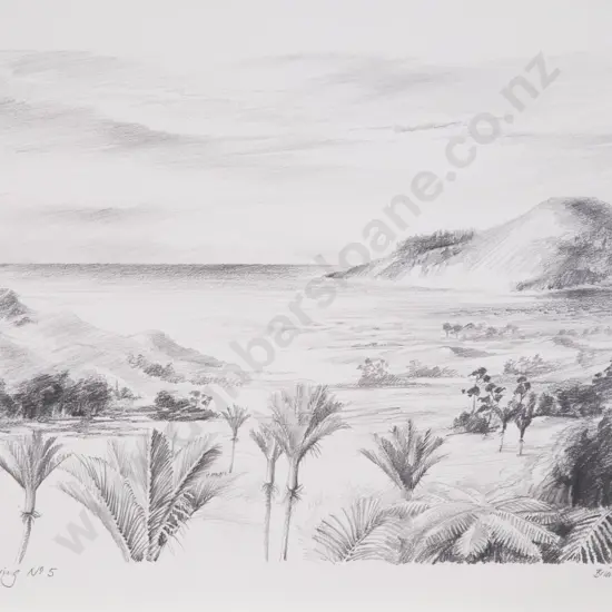 Brian Strong (b 1945) - Study Drawing No 5