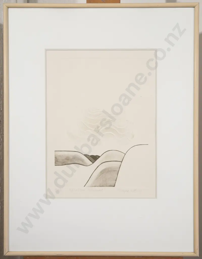 Marilynn Webb (1937 - 2021) - Hills & Cloud Coromandel Image 1++