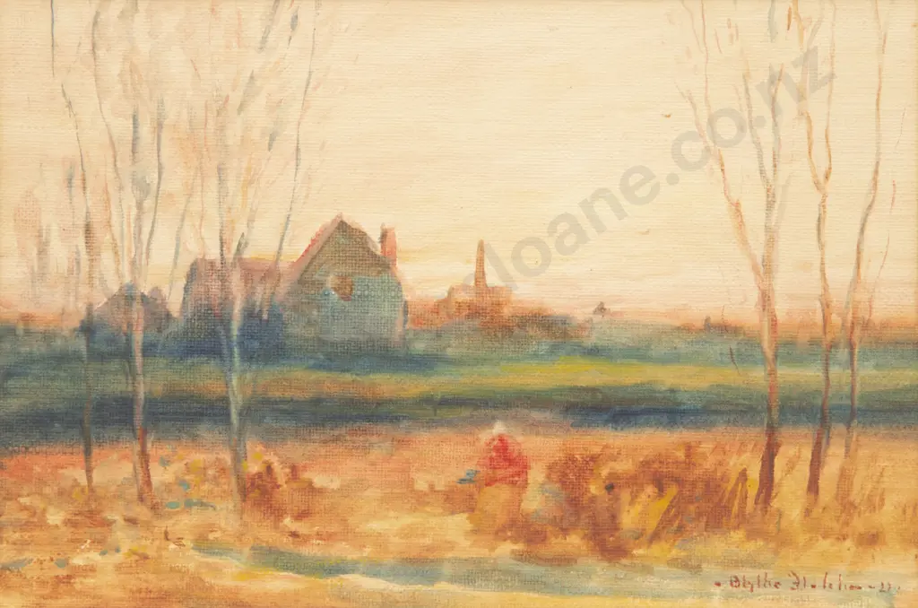 Blythe Fletcher (1890 - 1949) - Rural Scene Image 1++