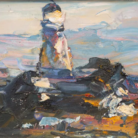 Robert McDowell (b 1937) - Evening Light