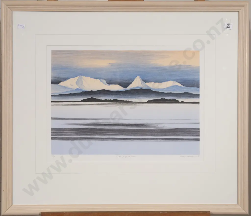 Richard Baker - Lake Taupo At Dawn Image 1++