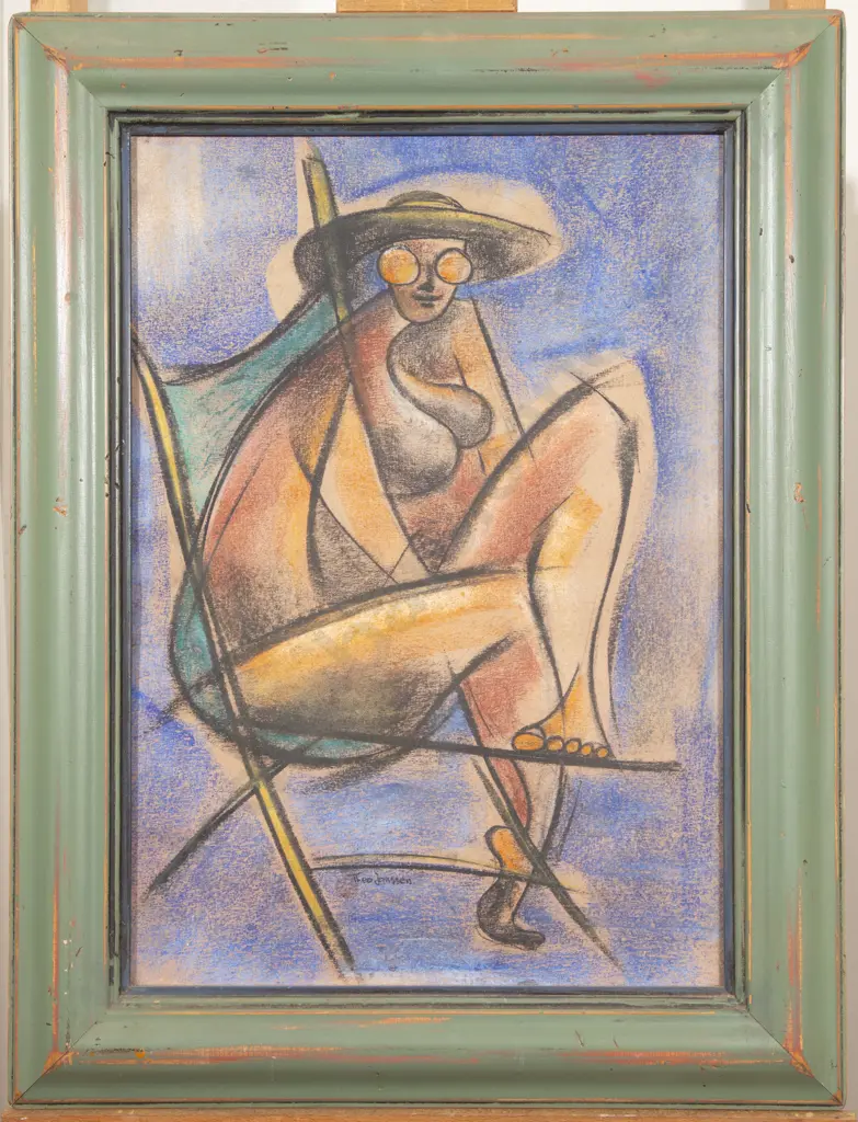 Theo Janssen (b 1934). - Figural Study Image 1++