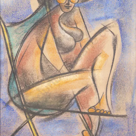 Theo Janssen (b 1934). - Figural Study