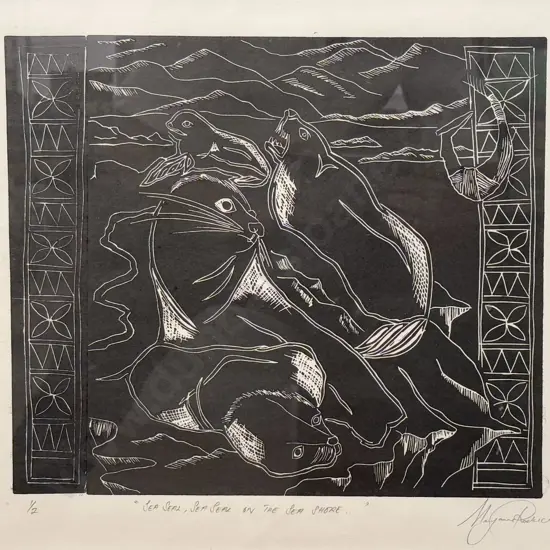 Maryanne Roebuck - Sea Seal Sea Seal on the Sea Shore