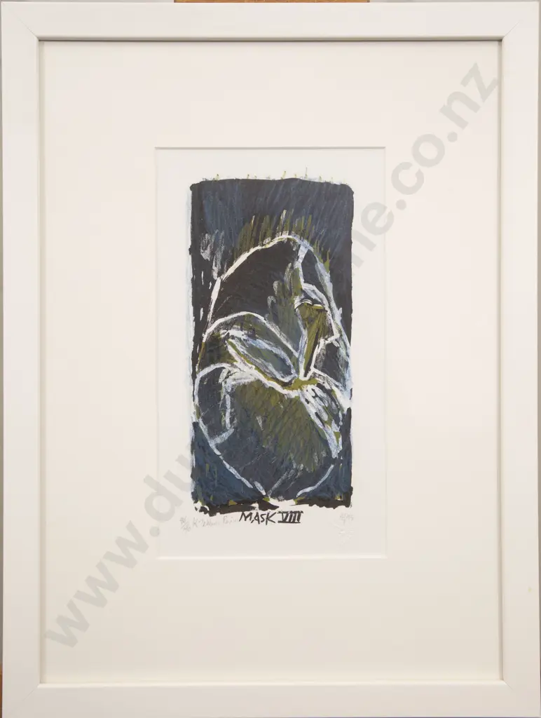 Kura Te Waru Rewiri (b 1950)  - Mask VIII Image 1++