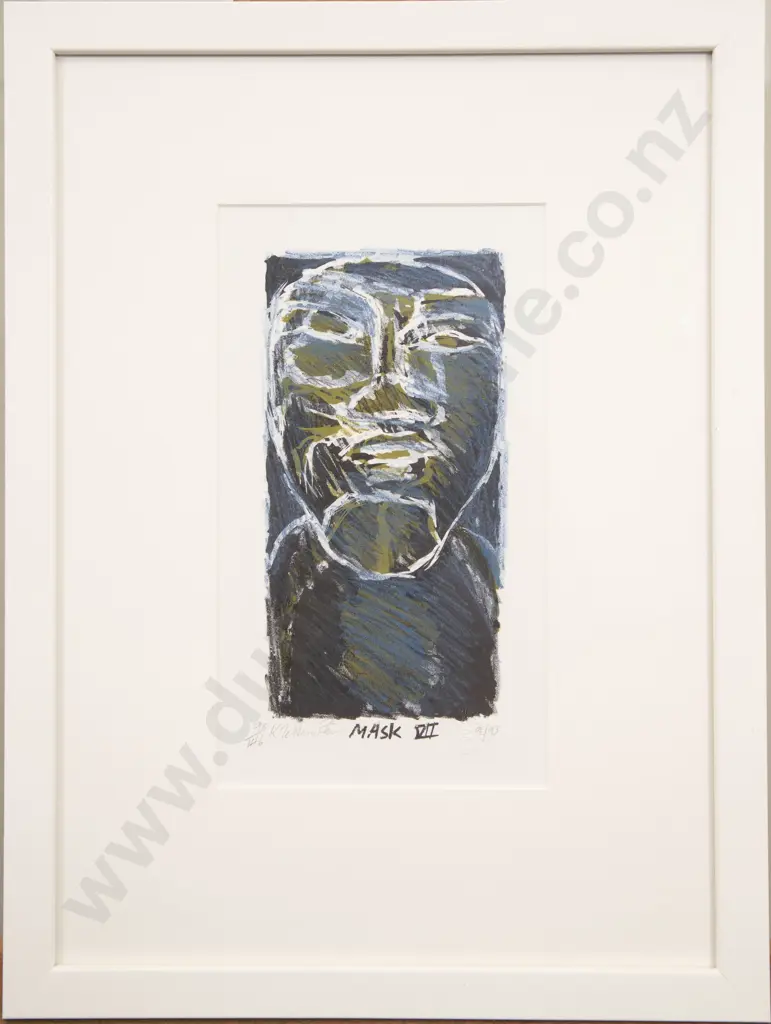 Kura Te Waru Rewiri (b 1950) - Mask VII Image 1++
