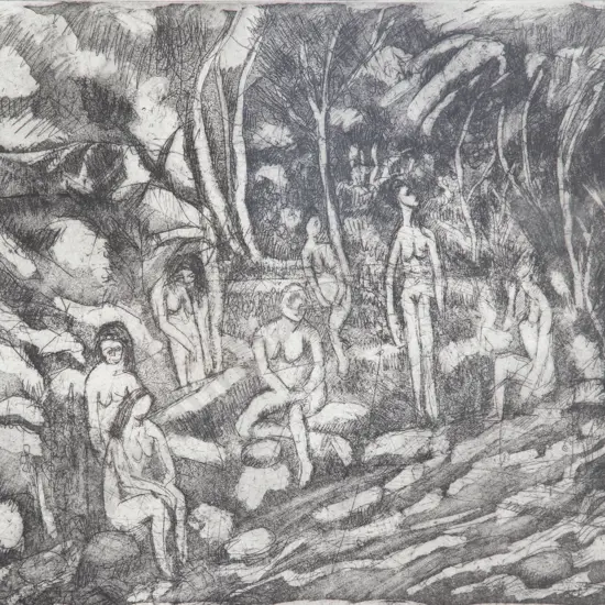 Janet Paul (1919 - 2004) - The Listeners