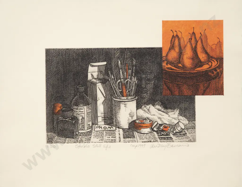 Audrey Bascand (1930 - 2019) - Studio Still Life Image 1++