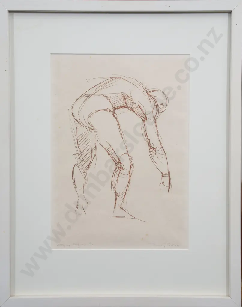 Nancy Parker (1913 - 2008) - Stooping Figure Image 1++