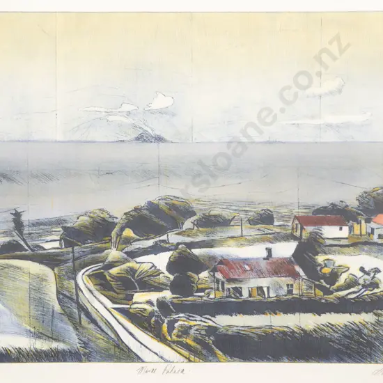 Stanley Palmer (b 1936) - Marae Pahaoa
