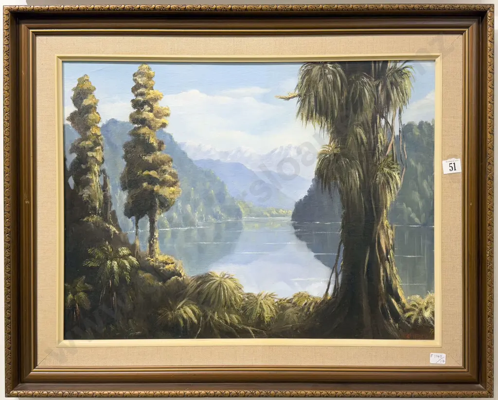 Unknown Artist - Lake Mapouriki Image 1++