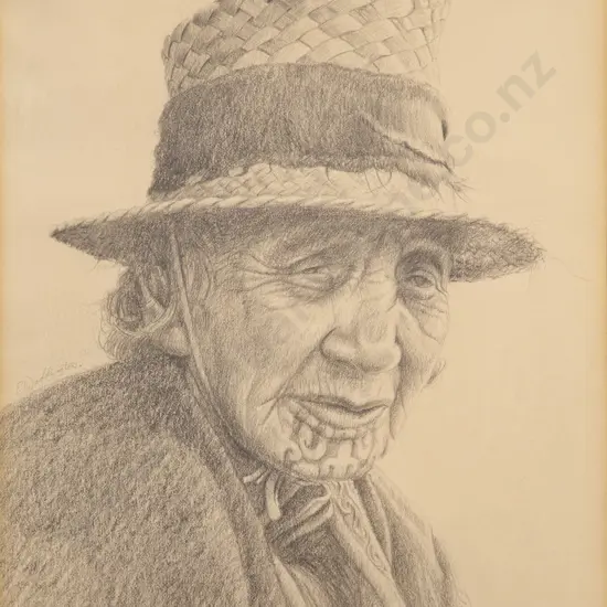 Philip Waddington - "The Flax Hat" Tangi Tamarau