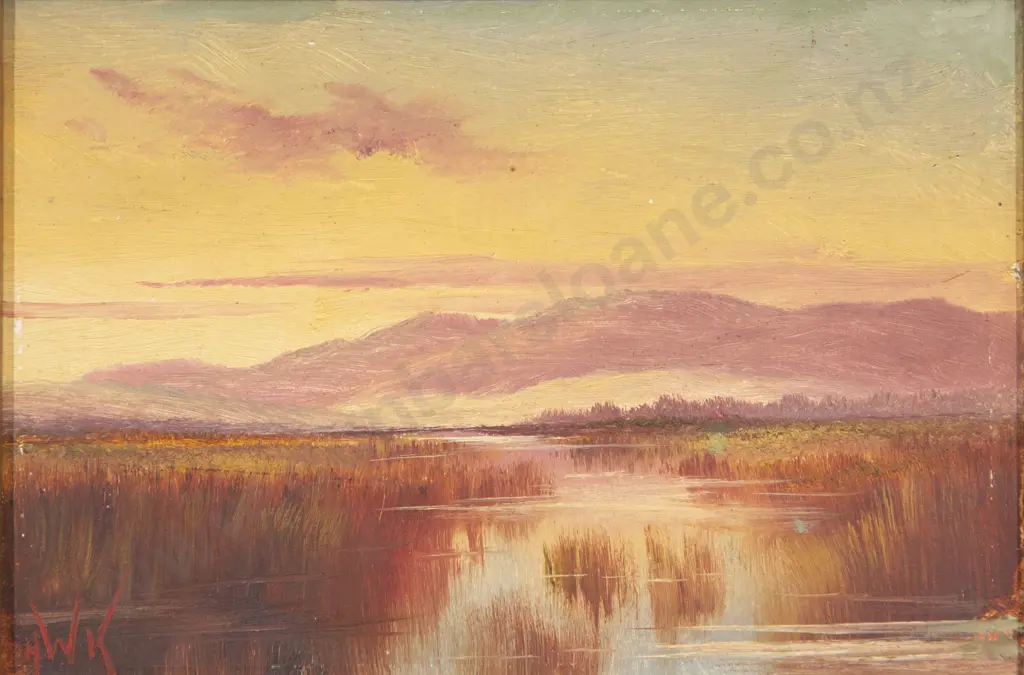 Henry William Kirkwood (1854 - 1925) - Sunset Image 1++