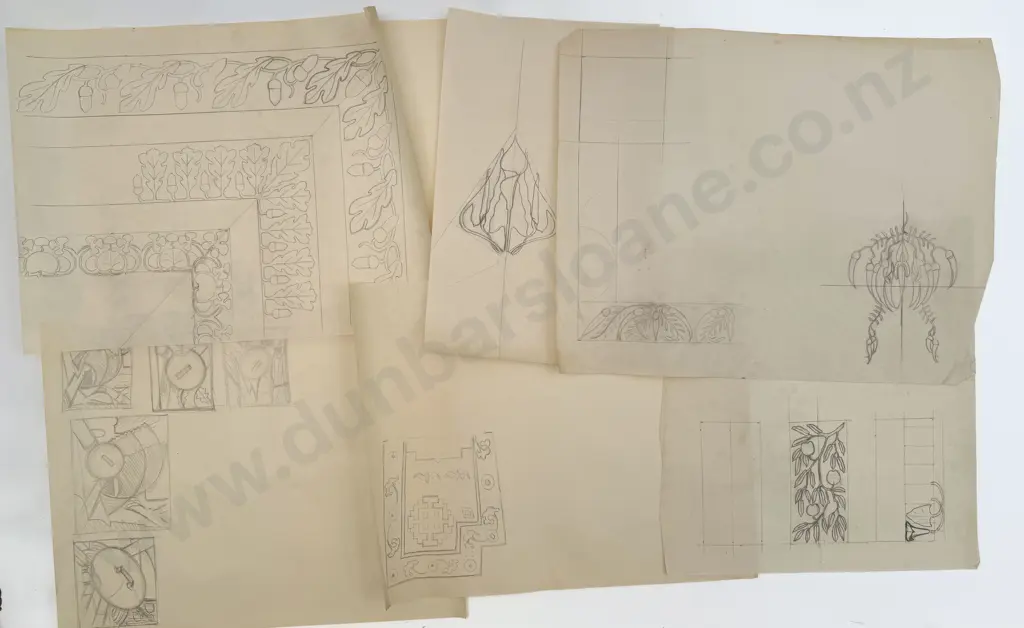 John Weeks (1888 - 1965) - 14 Assorted Sketchbook Studies Image 1++