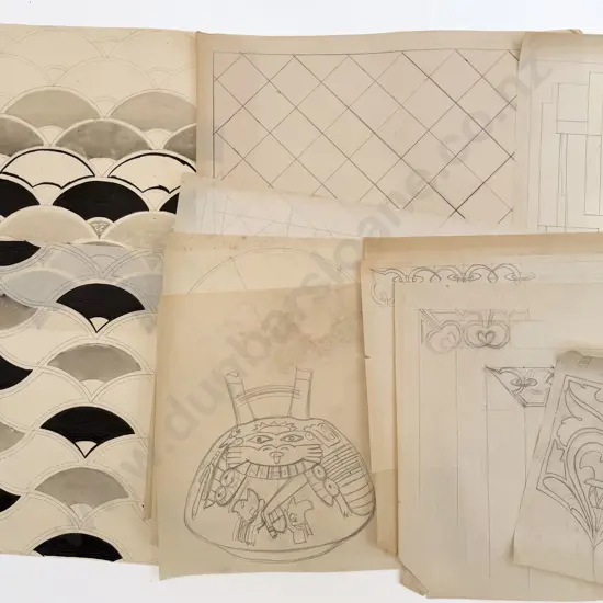 John Weeks (1888 - 1965) - 15 Assorted Sketchbook Studies