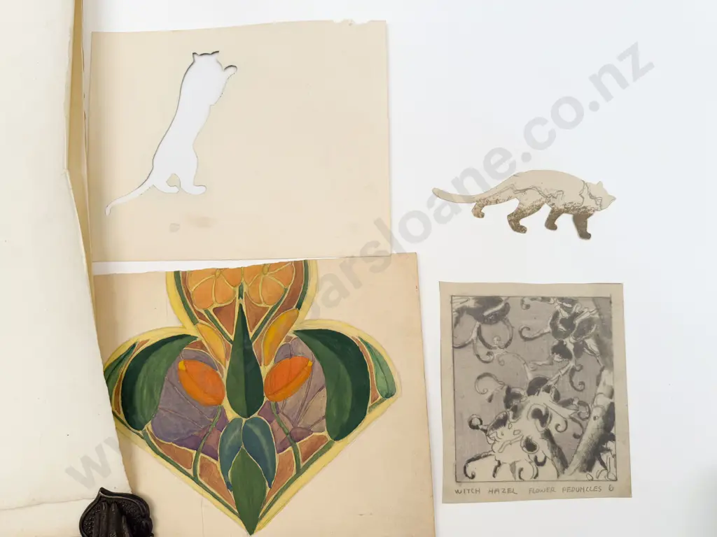 John Weeks (1888 - 1965) - 9 Assorted Sketchbook Studies Image 1++