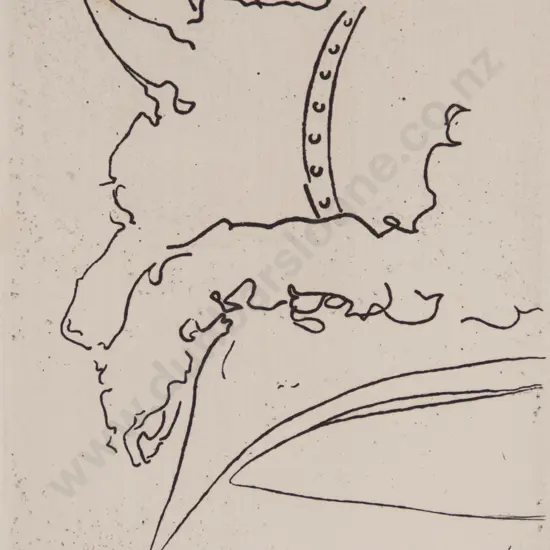 Gary Tricker (1938 - 2021) - Zinc Plate '62 (unframed)