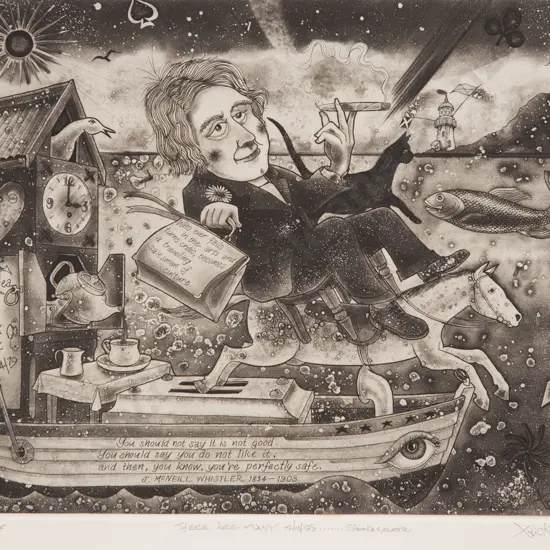 Gary Tricker (1938 - 2021) - There Are Many Things (unframed)