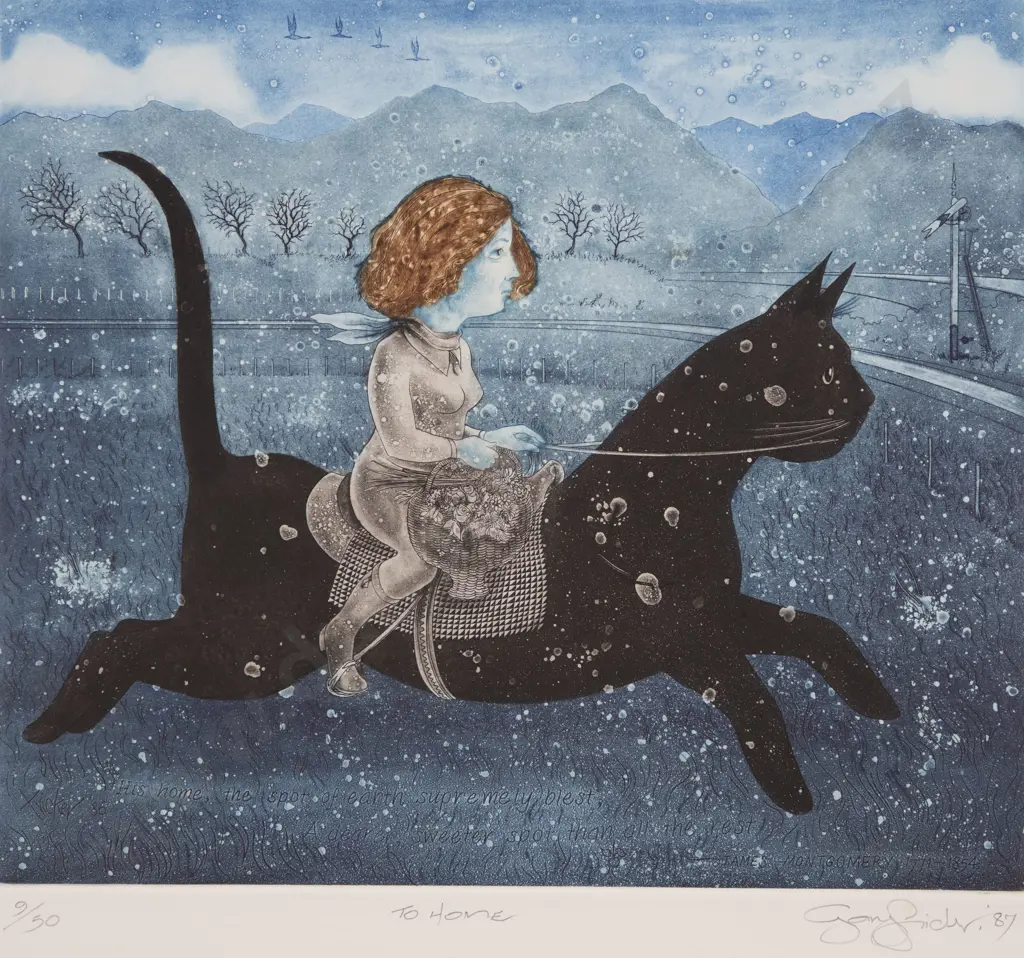 Gary Tricker (1938 - 2021) - To Home (unframed) Image 1++