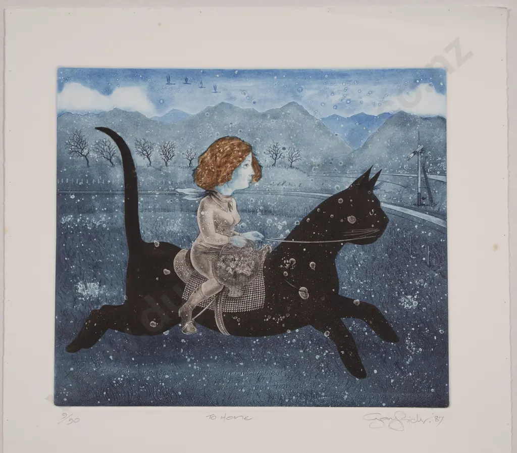 Gary Tricker (1938 - 2021) - To Home (unframed) Image 1++