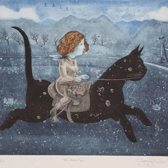 Gary Tricker (1938 - 2021) - To Home (unframed)