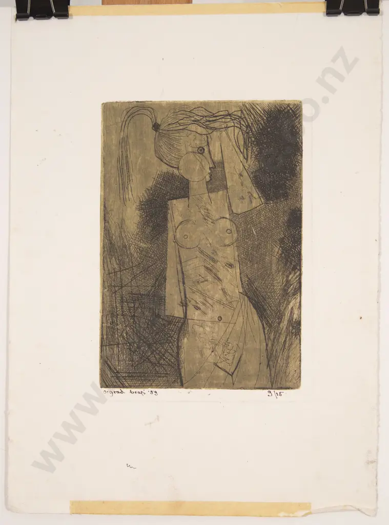 Orgrad Bragi - Female Figure Study (unframed) Image 1++