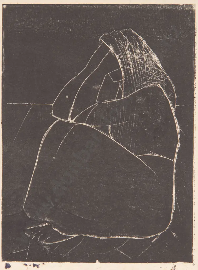 Unknown Artist - Figure Study (unframed) Image 1++