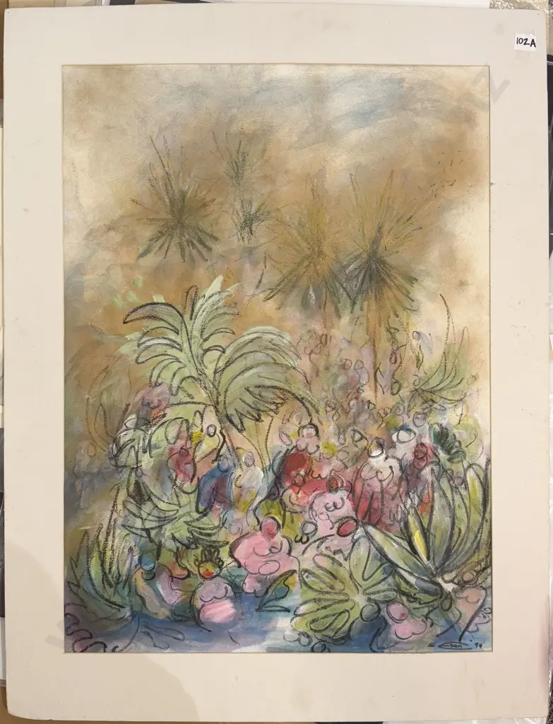 Sally Eden - Pleasure Garden (unframed) Image 1++